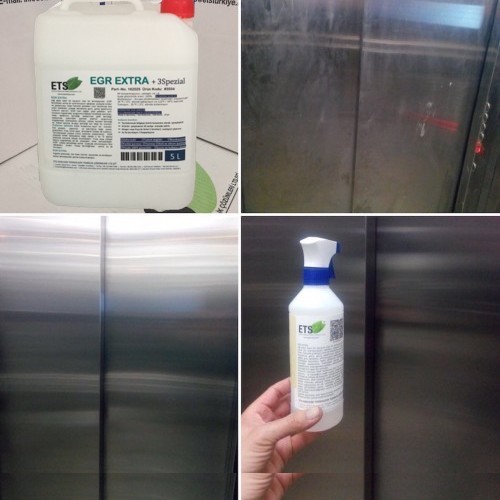 ETIKET SAKIZ & PASLANMAZ TEMİZLEYİCİ EGR 500ml